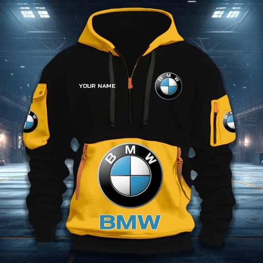 [FAN MUST-HAVE] NEW CUSTOMIZED F113 BMW BMW QUARTER ZIP HOODIE