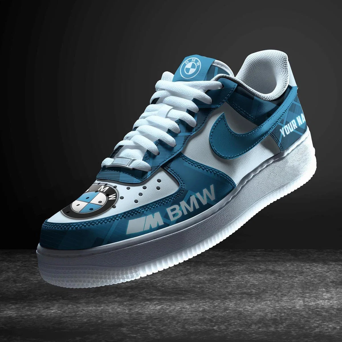 [FAN MUST-HAVE] NEW CUSTOMIZED F113 BMW BAYERSCHE AF1 SNEAKERS