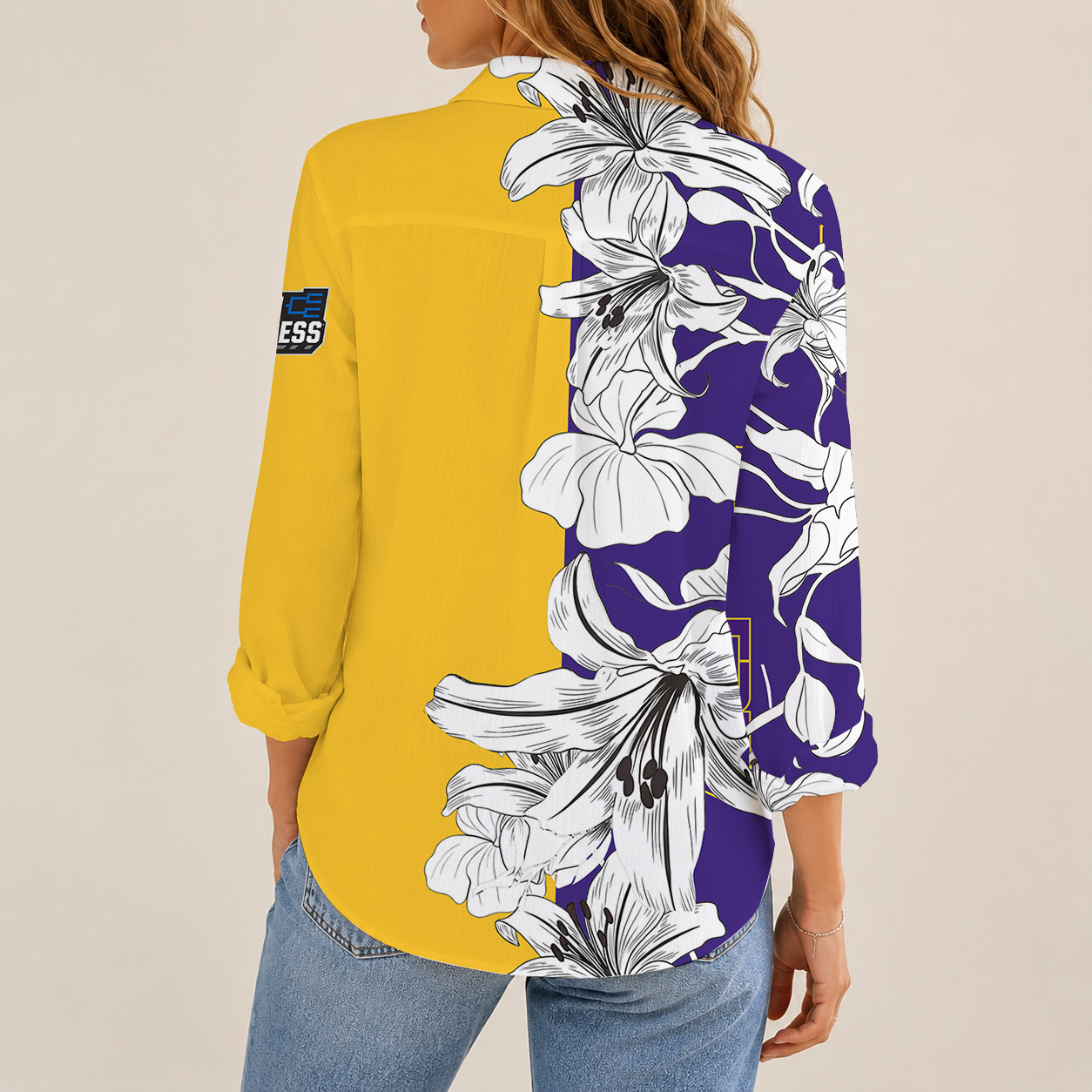 [FAN FAVORITE] NEW CUSTOMIZED NCAA MAM13 LST LSU TIGERS STRAPPY WOMEN CASUAL SHIRT