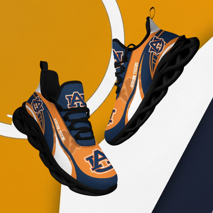 LIMITED EDITION - NEW CUSTOMIZED NCAA FBS13 ABT AUBURN TIGERS CLUNKY SNEAKERS