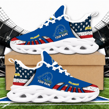 [FAN FAVORITE] NEW CUSTOMIZED NCAA CFH14 DFH DELAWARE FIGHTIN' BLUE HENS UNISEX CLUNKY SNEAKERS