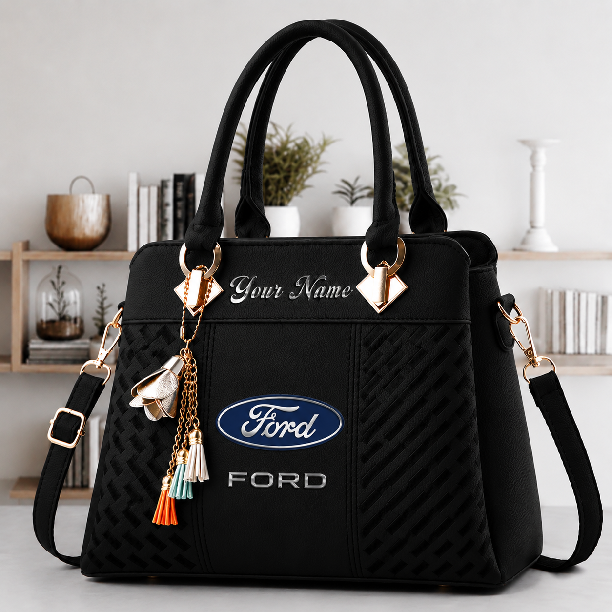 [FAN MUST-HAVE] NEW CUSTOMIZED F114 FRD FORD MULTICOLOR HANDBAG