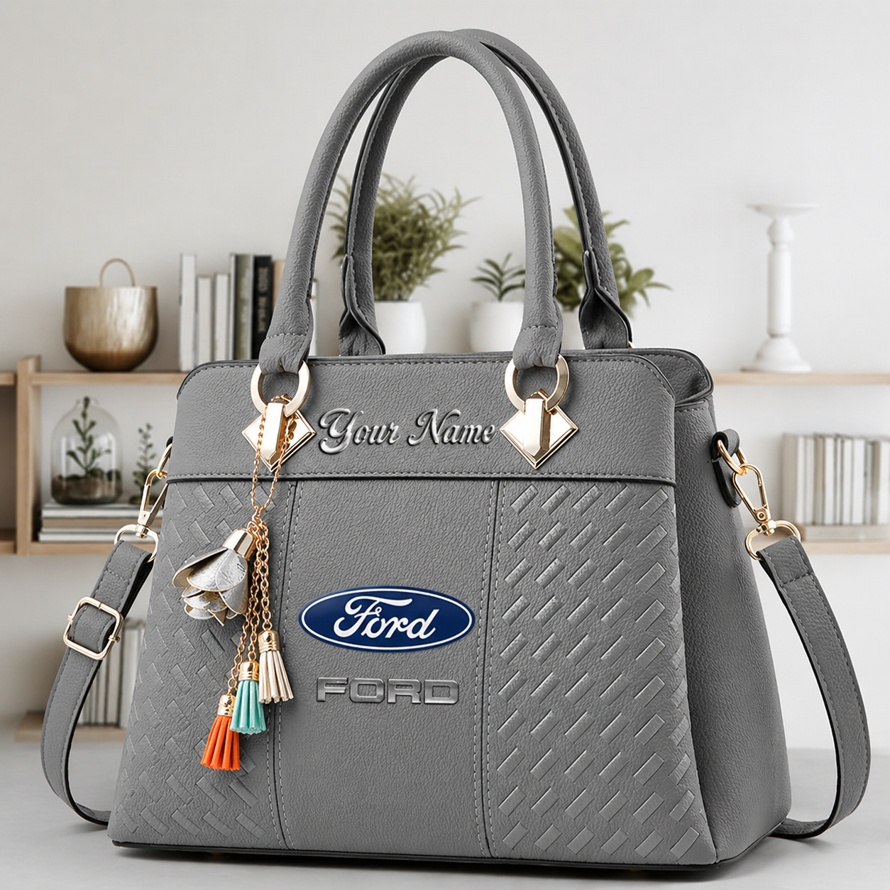 [FAN MUST-HAVE] NEW CUSTOMIZED F114 FRD FORD MULTICOLOR HANDBAG