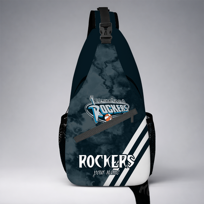 [FAN FAVORITE] NEW CUSTOMIZED WNBA14 CLR CLEVELAND ROCKERS SLING BAG