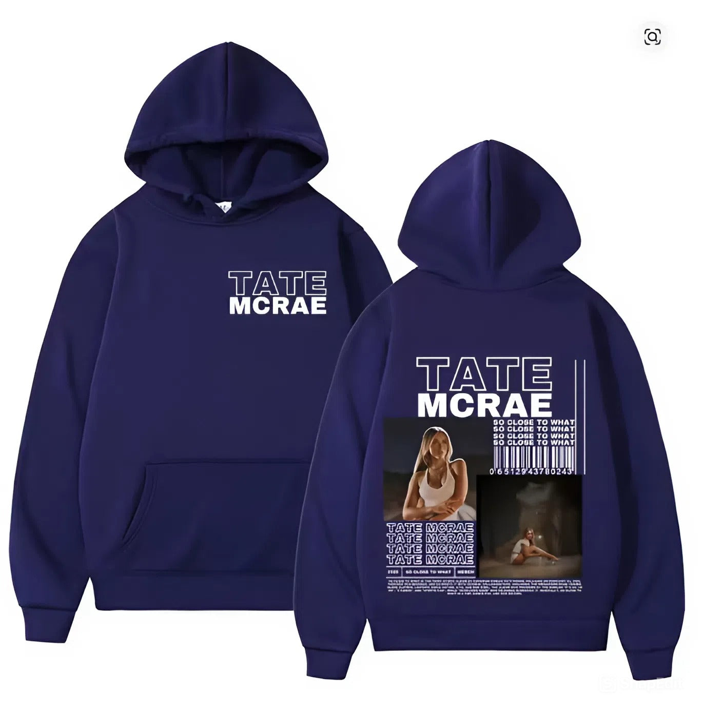 LIMITED EDITION - NEW CUSTOMIZED TATE MCRAE COLLECTION UNISEX T-SHIRT, POLO, HOODIE & JACKETS