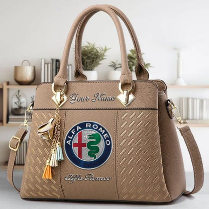 [FAN MUST-HAVE] NEW CUSTOMIZED F115 ALR ALFA ROMEO MULTICOLOR HANDBAG