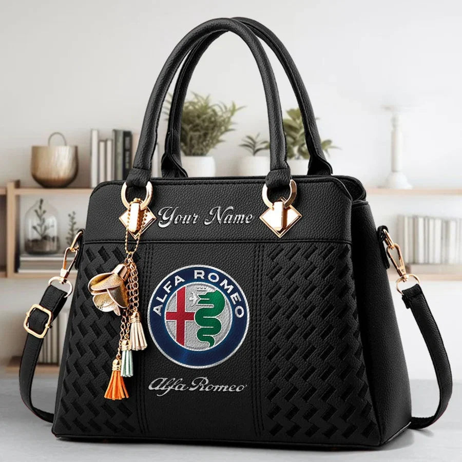 [FAN MUST-HAVE] NEW CUSTOMIZED F115 ALR ALFA ROMEO MULTICOLOR HANDBAG