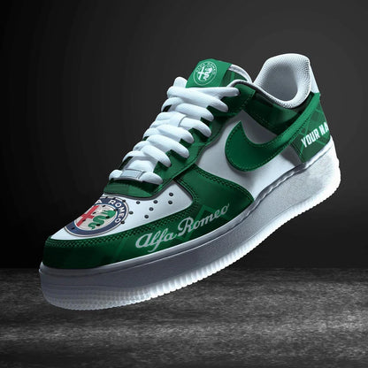 [FAN MUST-HAVE] NEW CUSTOMIZED F115 ALR ALFA ROMEO AF1 SNEAKERS