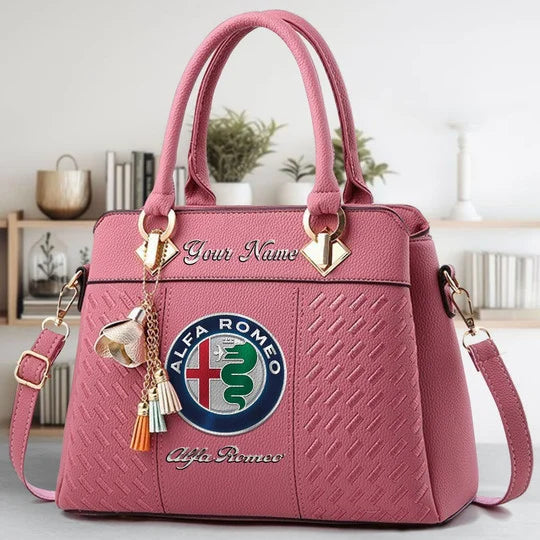 [FAN MUST-HAVE] NEW CUSTOMIZED F115 ALR ALFA ROMEO MULTICOLOR HANDBAG