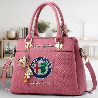 [FAN MUST-HAVE] NEW CUSTOMIZED F115 ALR ALFA ROMEO MULTICOLOR HANDBAG
