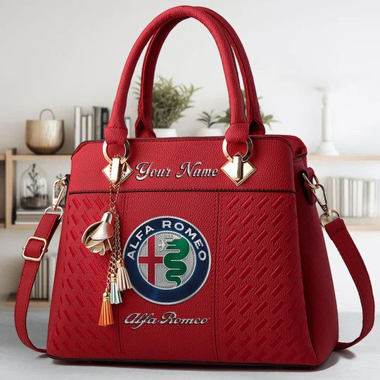 [FAN MUST-HAVE] NEW CUSTOMIZED F115 ALR ALFA ROMEO MULTICOLOR HANDBAG