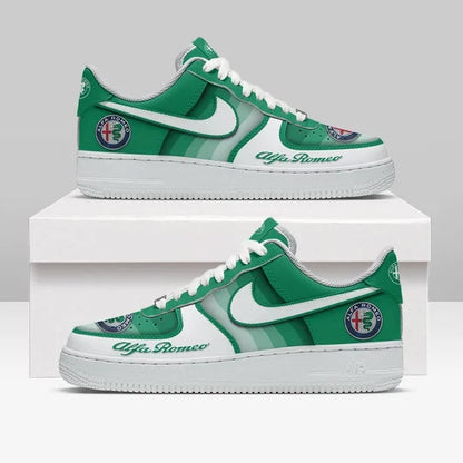 [FAN MUST-HAVE] NEW CUSTOMIZED F115 ALR ALFA ROMEO AF1 SNEAKERS