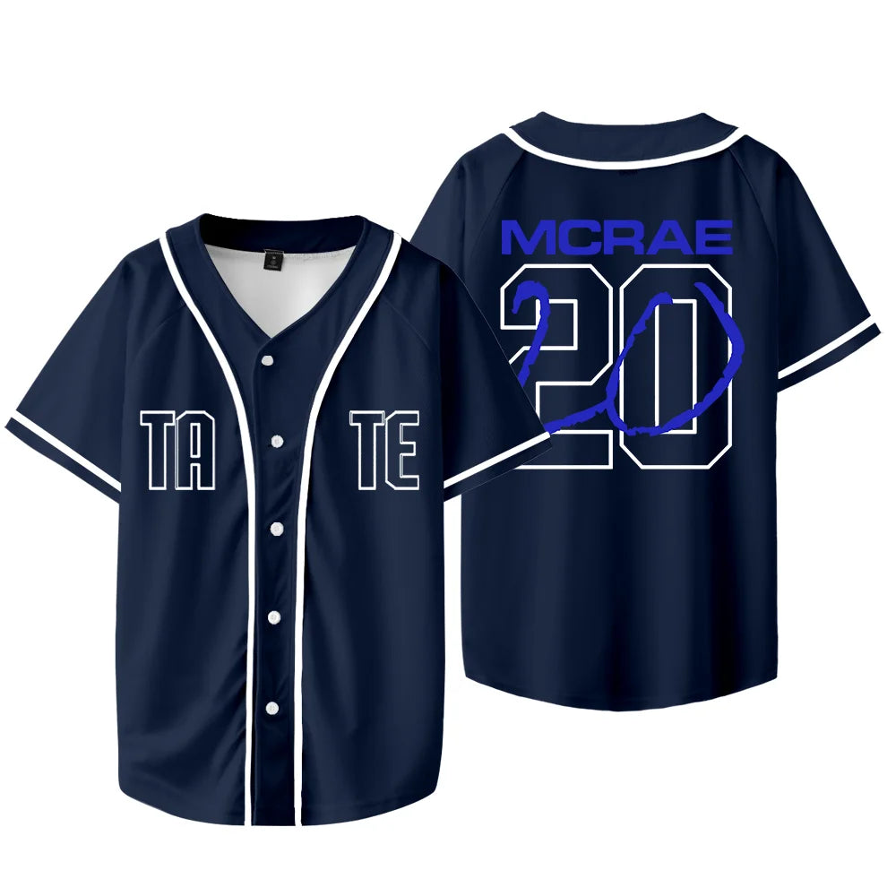 LIMITED EDITION - NEW CUSTOMIZED TATE MCRAE COLLECTION BASEBALL JERSEY