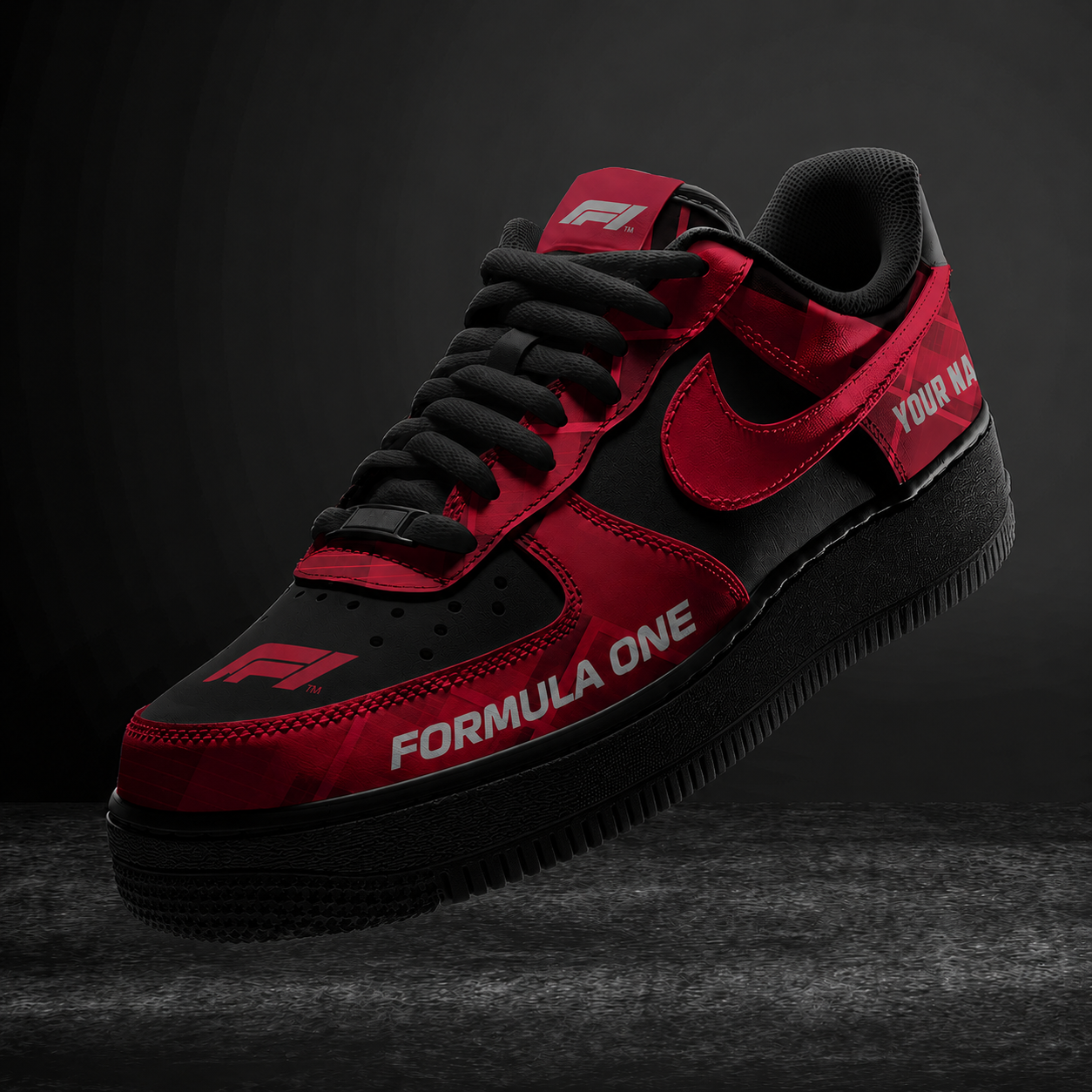[FAN MUST-HAVE] NEW CUSTOMIZED F116 F1 FORMULA ONE AF1 SNEAKERS