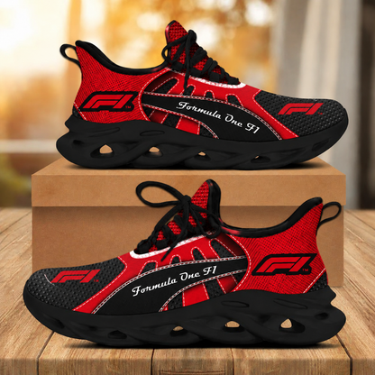 LIMITED RUN - NEW CUSTOMIZED F116 F1 FORMULA ONE PREMIUM CLUNKY SNEAKERS