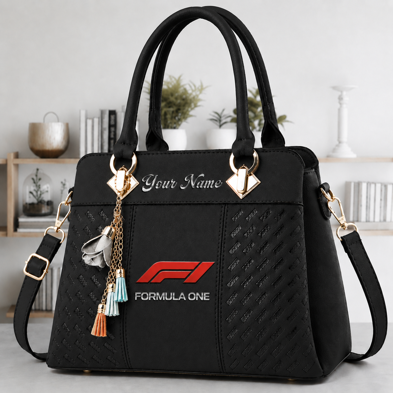[FAN MUST-HAVE] NEW CUSTOMIZED F116 F1U FORMULA 1 MULTICOLOR HANDBAG