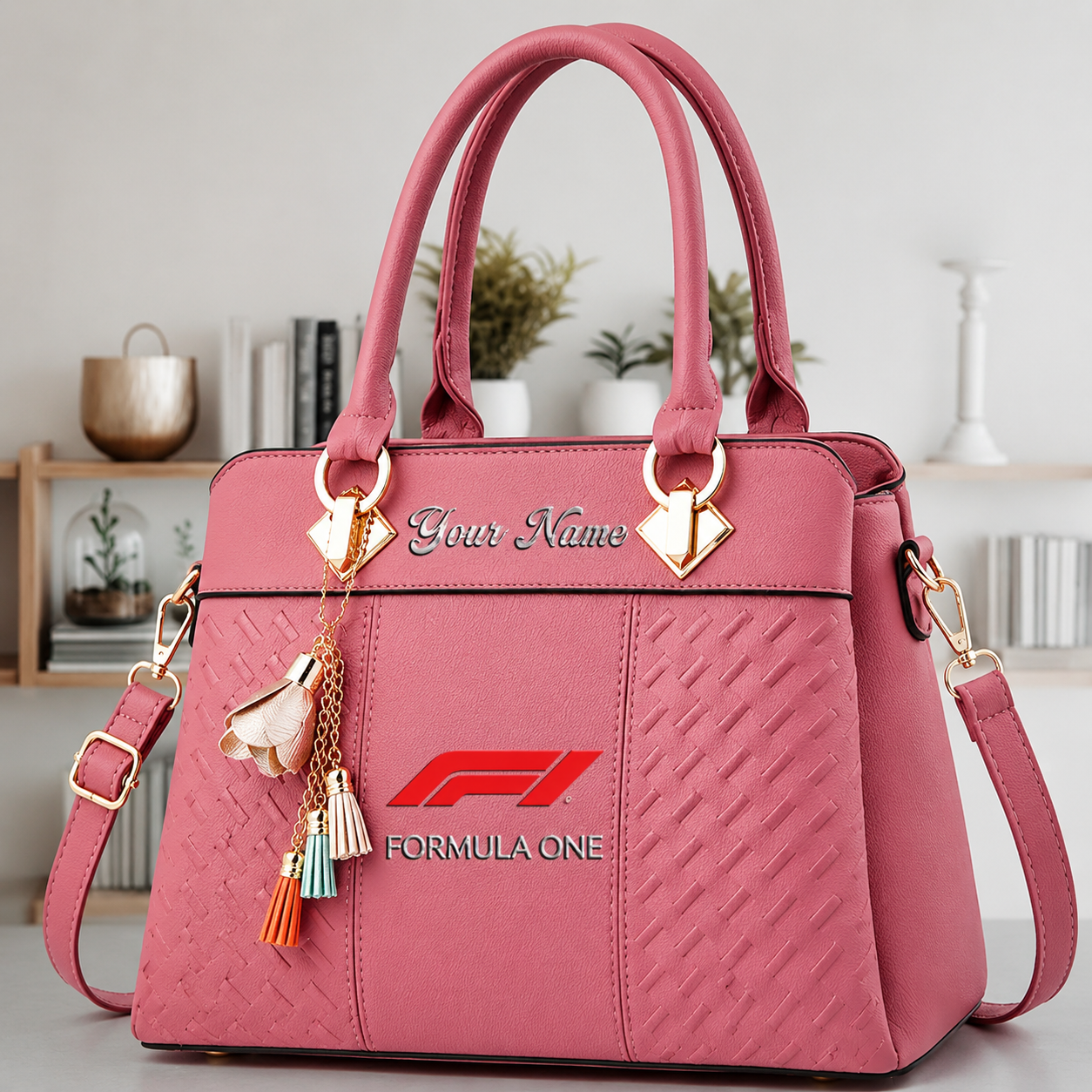 [FAN MUST-HAVE] NEW CUSTOMIZED F116 F1U FORMULA 1 MULTICOLOR HANDBAG