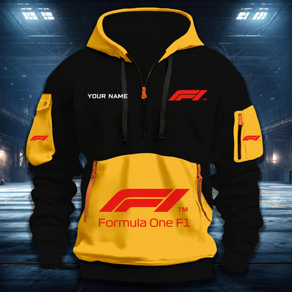 [FAN MUST-HAVE] NEW CUSTOMIZED F116 F1U FORMULA 1 QUARTER ZIP HOODIE