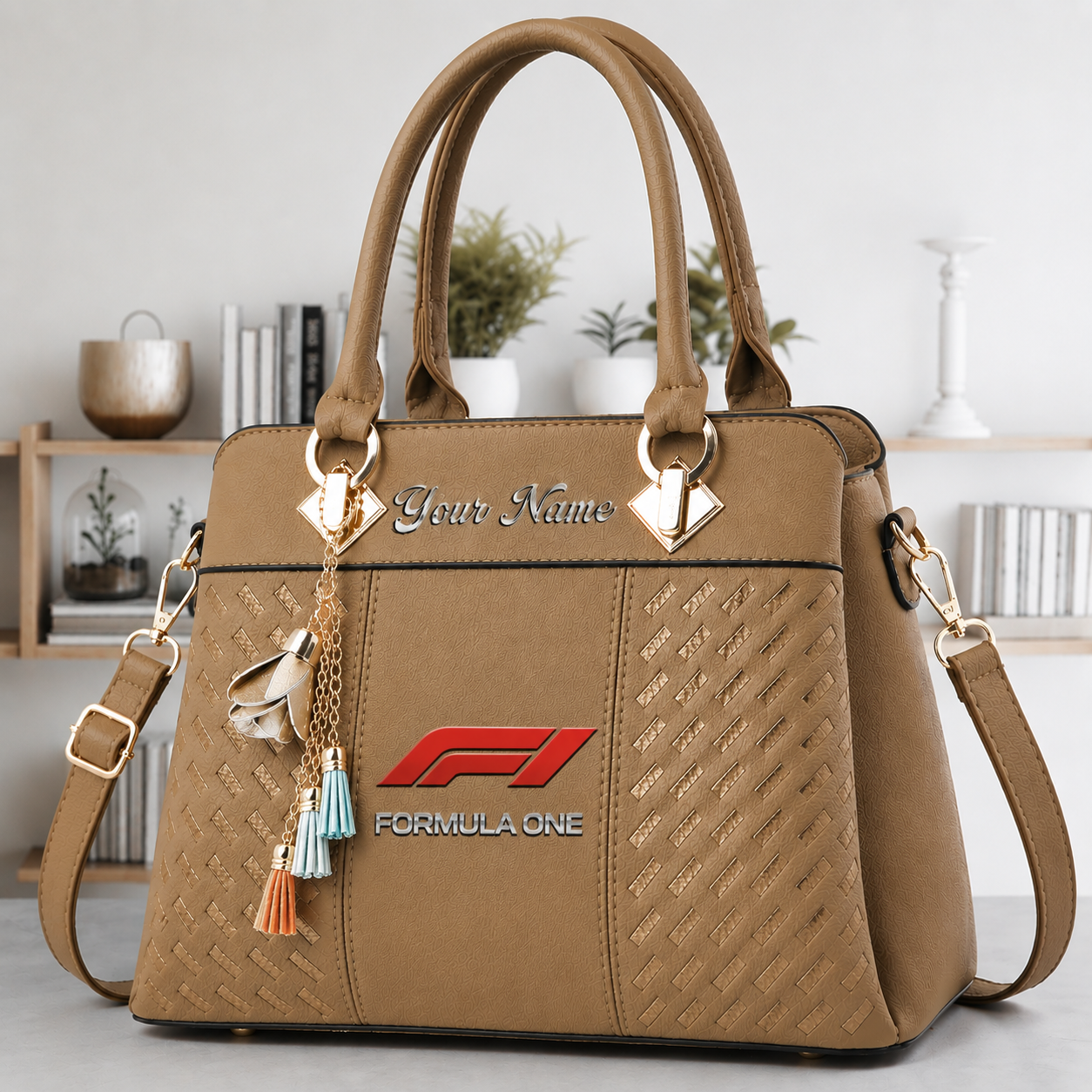 [FAN MUST-HAVE] NEW CUSTOMIZED F116 F1U FORMULA 1 MULTICOLOR HANDBAG