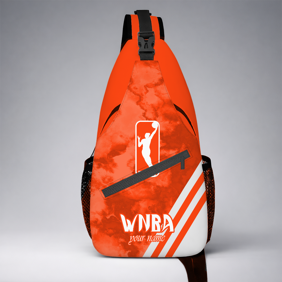 [FAN FAVORITE] NEW CUSTOMIZED WNBA16 WOMEN'S NATIONAL BASKETBALL ASSOCIATION SLING BAG