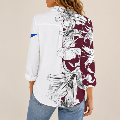 [FAN FAVORITE] NEW CUSTOMIZED NCAA FBS16 TAA TEXAS A&M AGGIES WOMEN CASUAL SHIRT