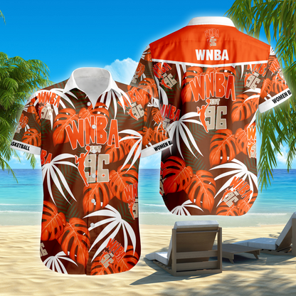 ENDING TODAY - NEW CUSTOMIZED WNBA16 WOMEN'S NATIONAL BASKETBALL ASSOCIATION UNISEX HAWAIIAN SHIRT