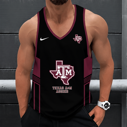 [FAN FAVORITE] NEW CUSTOMIZED NCAA FBS16 TAA TEXAS A&M AGGIES UNISEX TANK TOP
