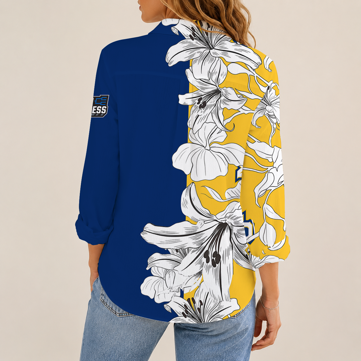 [FAN FAVORITE] NEW CUSTOMIZED NCAA MAM17 MGE MARQUETTE GOLDEN EAGLES STRAPPY WOMEN CASUAL SHIRT