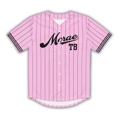 LIMITED EDITION - NEW CUSTOMIZED TATE MCRAE COLLECTION BASEBALL JERSEY