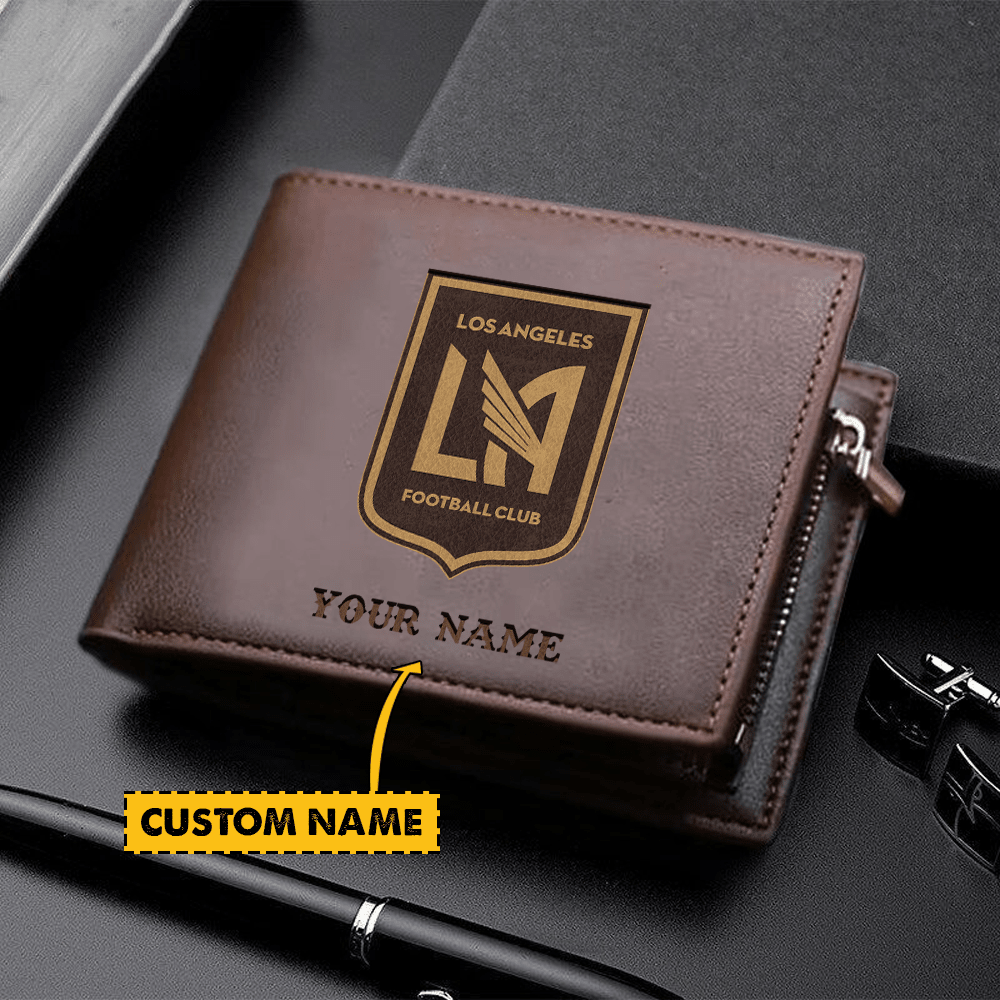 POPULAR NOW - NEW CUSTOMIZED MLS18 LAF LA FC LEATHER WALLET
