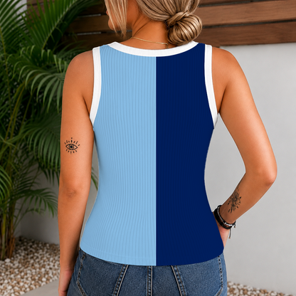 [FAN EXCLUSIVE] NEW CUSTOMIZED MLS19 VWF VANCOUVER WHITECAPS FC V-NECK TANK TOP