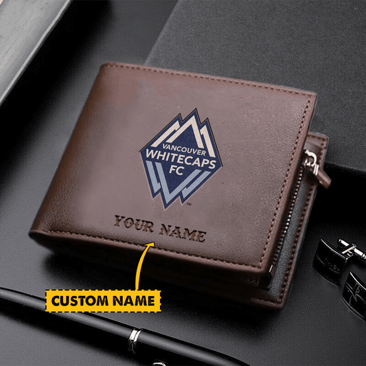 POPULAR NOW - NEW CUSTOMIZED MLS19 VWF VANCOUVER WC FC LEATHER WALLET