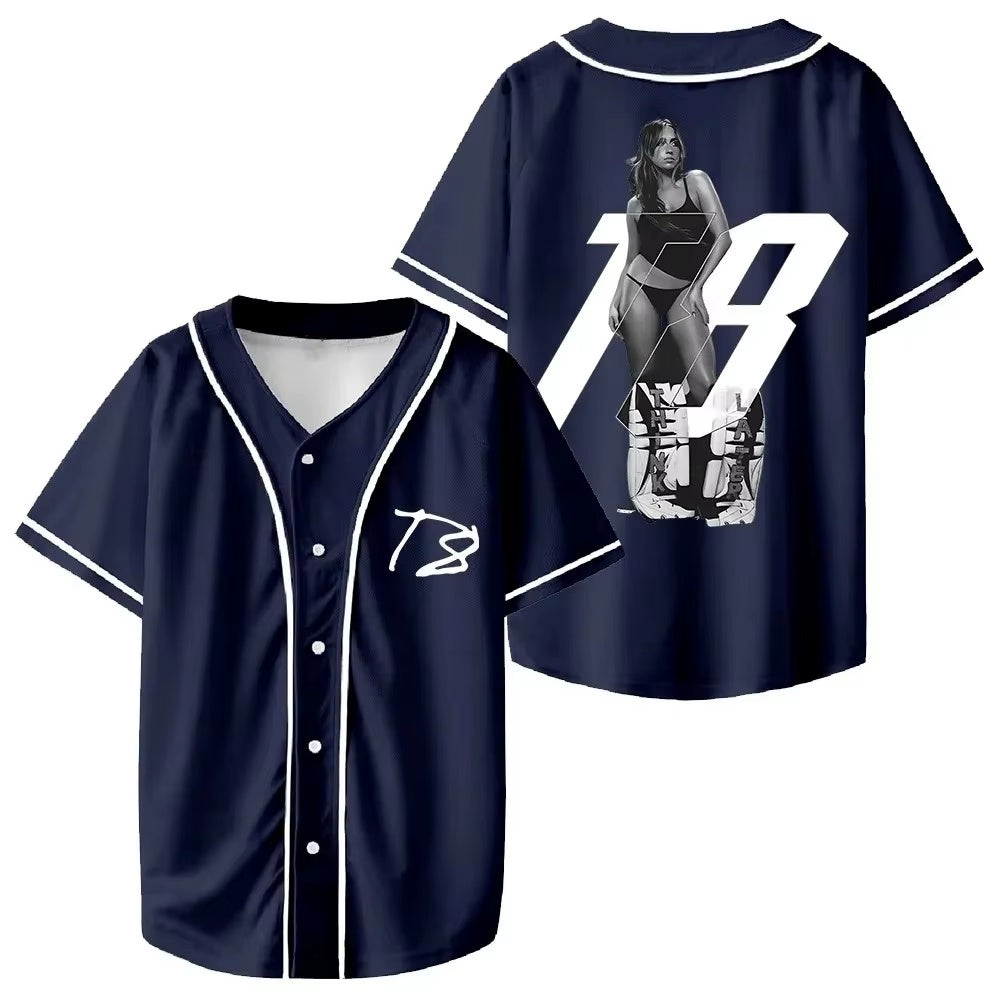 LIMITED EDITION - NEW CUSTOMIZED TATE MCRAE COLLECTION BASEBALL JERSEY