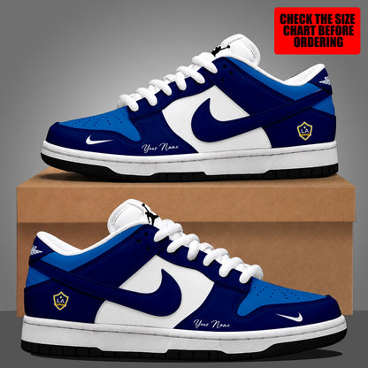 [FAN EXCLUSIVE] NEW CUSTOMIZED MLS20 LAG LA GALAXY DUNK LOW SHOES