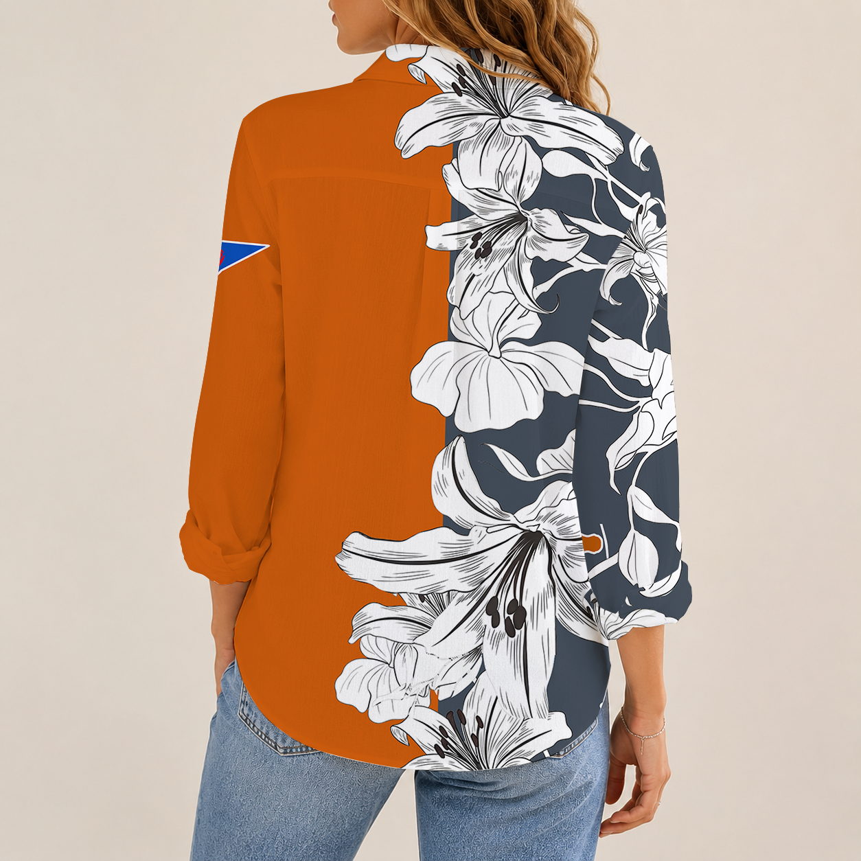 [FAN FAVORITE] NEW CUSTOMIZED NCAA FBS22 TXL TEXAS LONGHORNS WOMEN CASUAL SHIRT
