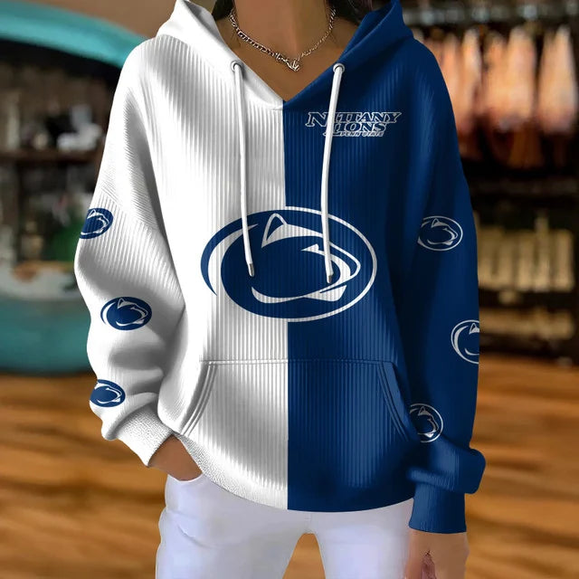 [FAN FAVORITE] NEW CUSTOMIZED NCAA FBS23 PNL PENN STATE NITTANY LIONS RIBBED HOODIE & SWEATSHIRT