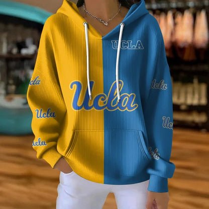 [FAN FAVORITE] NEW CUSTOMIZED NCAA CWS24 UCB UCLA BRUINS RIBBED HOODIE & SWEATSHIRT