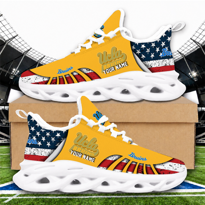 [FAN FAVORITE] NEW CUSTOMIZED NCAA CWS24 UCB UCLA BRUINS UNISEX CLUNKY SNEAKERS