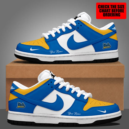 [FAN FAVORITE] NEW CUSTOMIZED NCAA CWS24 UCB UCLA BRUINS DUNK LOW SHOES