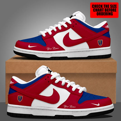 [FAN EXCLUSIVE] NEW CUSTOMIZED MLS25 RSL REAL SALT LAKE DUNK LOW SHOES