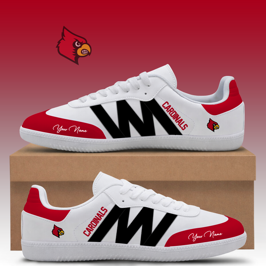[FAN FAVORITE] NEW CUSTOMIZED NCAA MAM25 ULC LOUISVILLE CARDINALS CLASSIC SNEAKERS