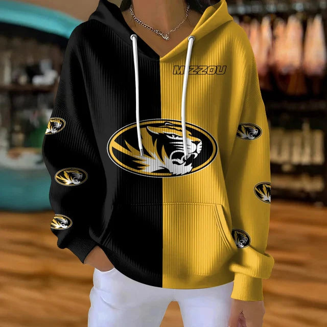 [FAN FAVORITE] NEW CUSTOMIZED NCAA FBS26 MST MISSOURI TIGERS RIBBED HOODIE & SWEATSHIRT