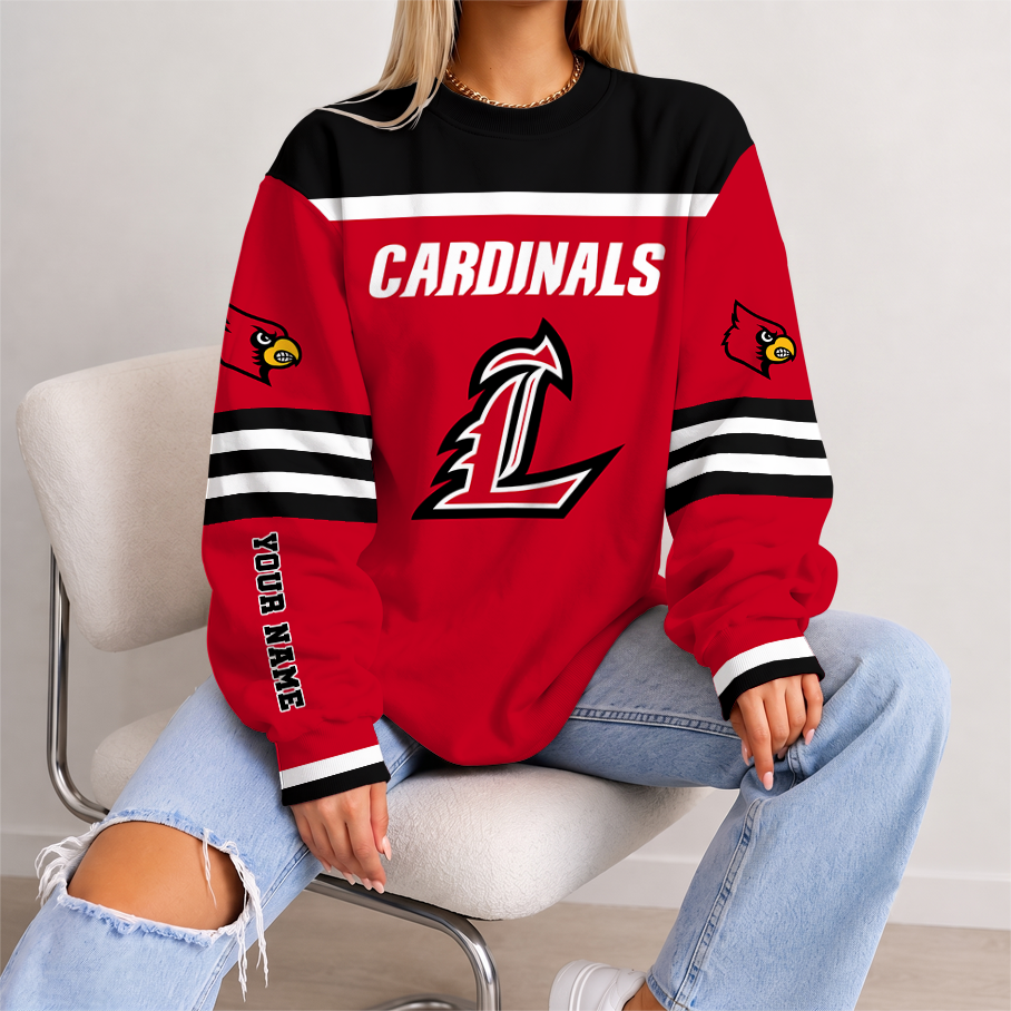 [FAN FAVORITE] NEW CUSTOMIZED NCAA CWS26 ULC LOUISVILLE CARDINALS UNISEX SWEATSHIRT