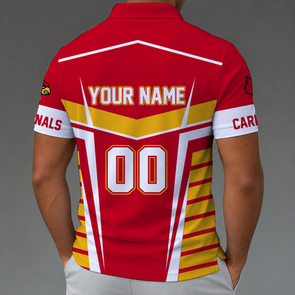 [FAN FAVORITE] NEW CUSTOMIZED NCAA CWS26 ULC LOUISVILLE CARDINALS POLO SHIRT
