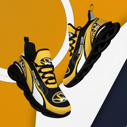 LIMITED EDITION - NEW CUSTOMIZED NCAA FBS26 MST MISSOURI TIGERS CLUNKY SNEAKERS