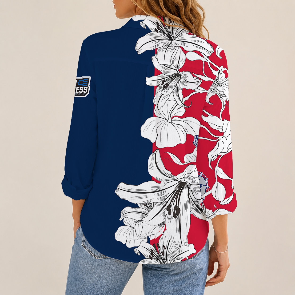 [FAN FAVORITE] NEW CUSTOMIZED NCAA MAM27 GOB GONZAGA BULLDOGS STRAPPY WOMEN CASUAL SHIRT