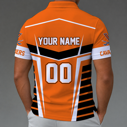 [FAN FAVORITE] NEW CUSTOMIZED NCAA CWS28 VIC VIRGINIA CAVALIERS POLO SHIRT