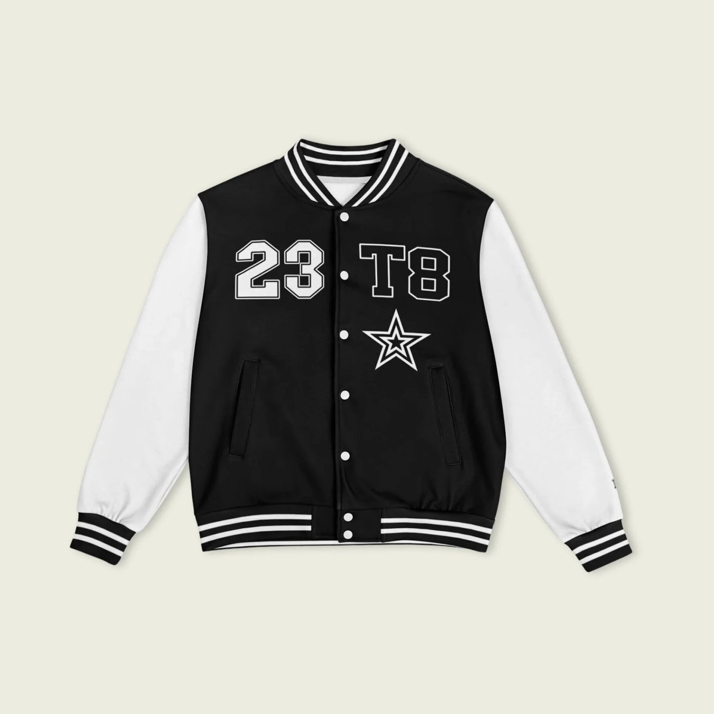 LIMITED EDITION - NEW CUSTOMIZED TATE MCRAE COLLECTION BASEBALL JACKET & SATIN VARSITY JACKET