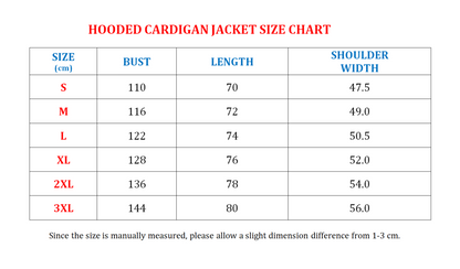 LIMITED EDITION - NEW CUSTOMIZED NFL26 CCB CHICAGO BEARS HOODED CARDIGAN JACKET