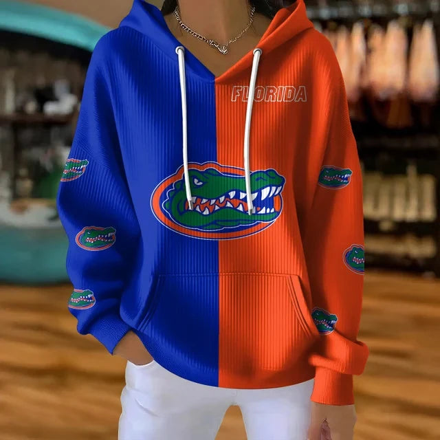 [FAN FAVORITE] NEW CUSTOMIZED NCAA FBS30 FLG FLORIDA GATORS RIBBED HOODIE & SWEATSHIRT
